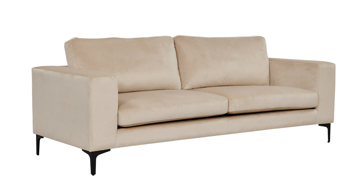 3-personers sofa, beige
