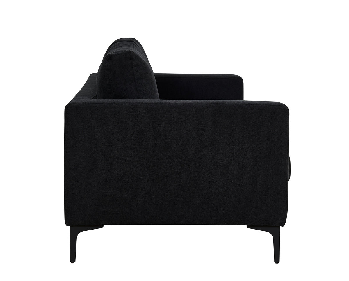 3-personers sofa, sort