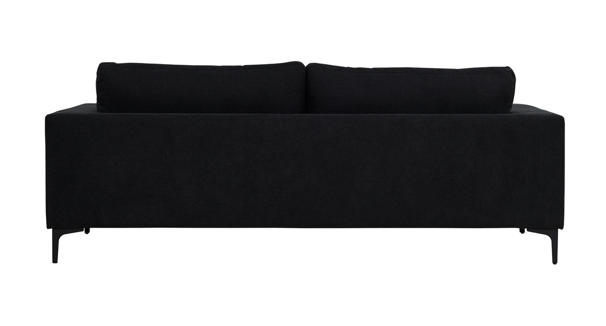 3-personers sofa, sort