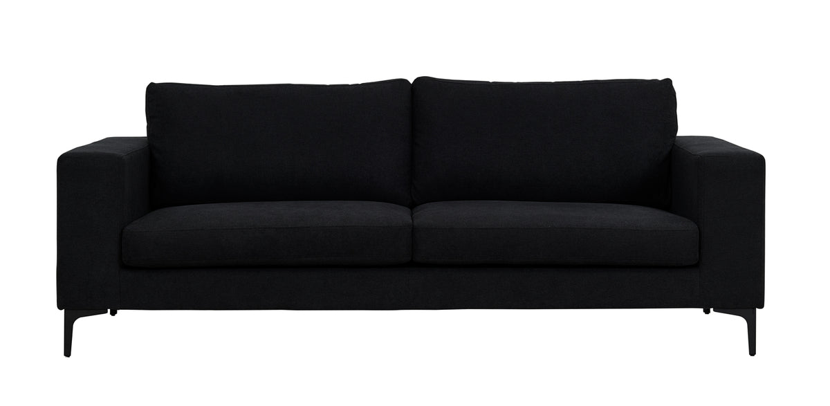 3-personers sofa, sort