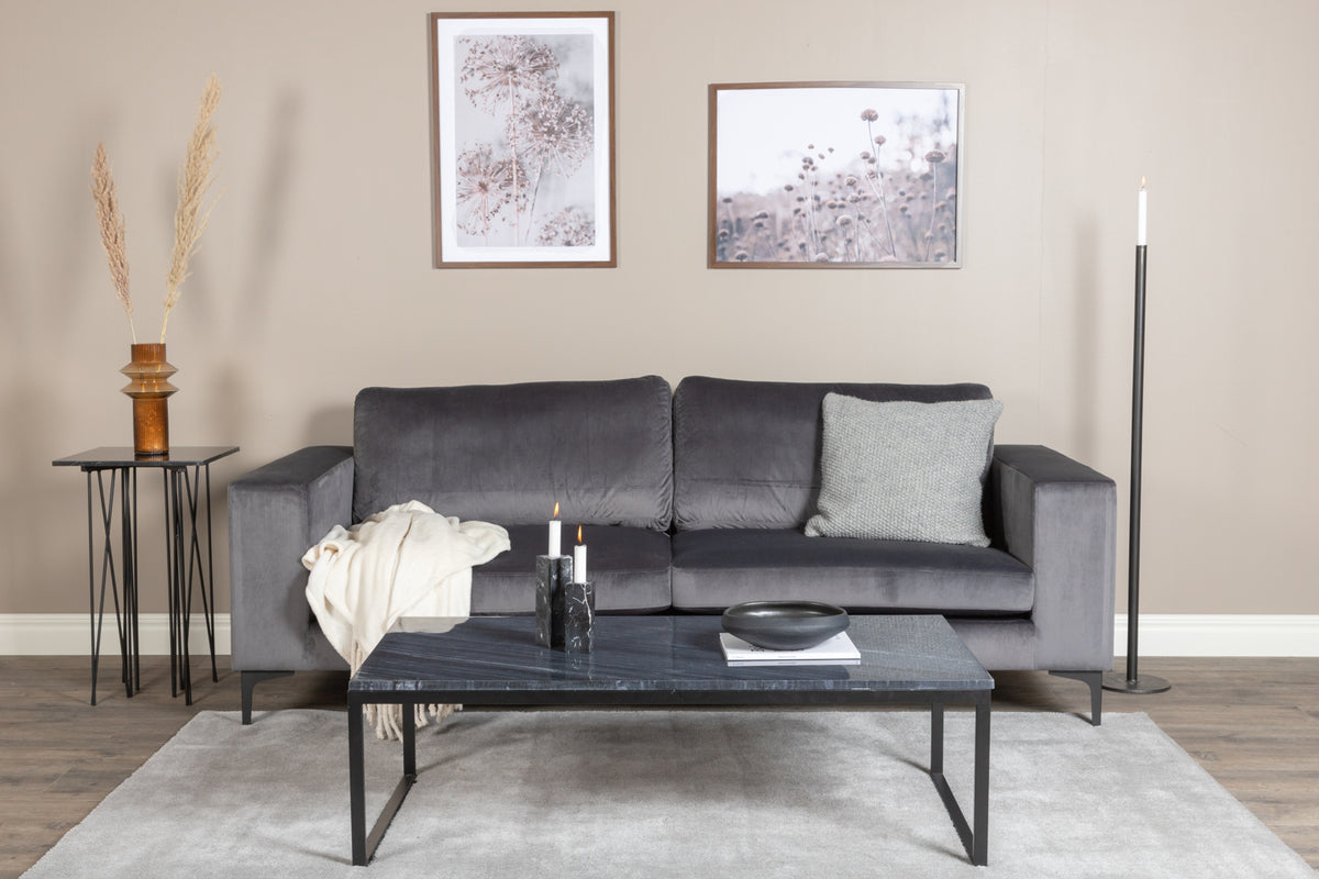 3-personers sofa grå