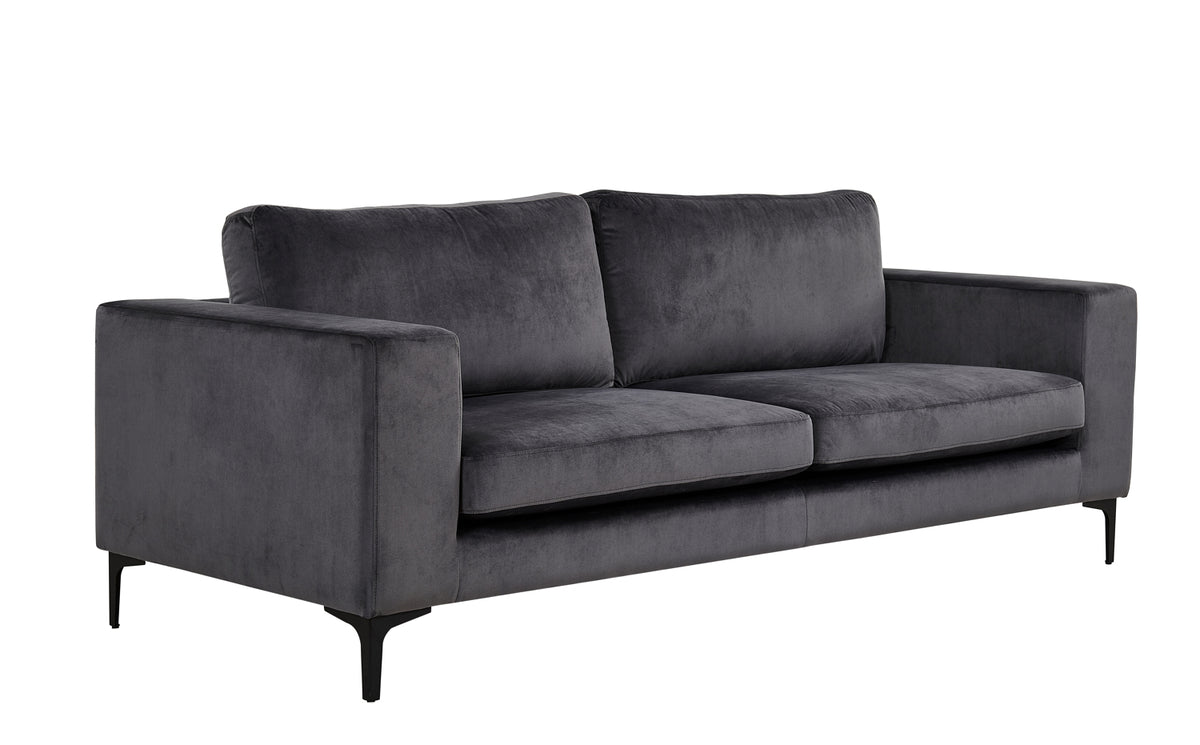 3-personers sofa grå