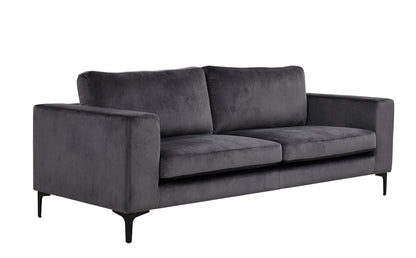 3-personers sofa grå