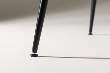 Silar Rektangulært spisebord 180 x 75 x 90 Sort