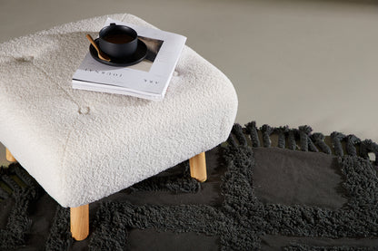 Skammel 56 x 56 x 41 Hvid