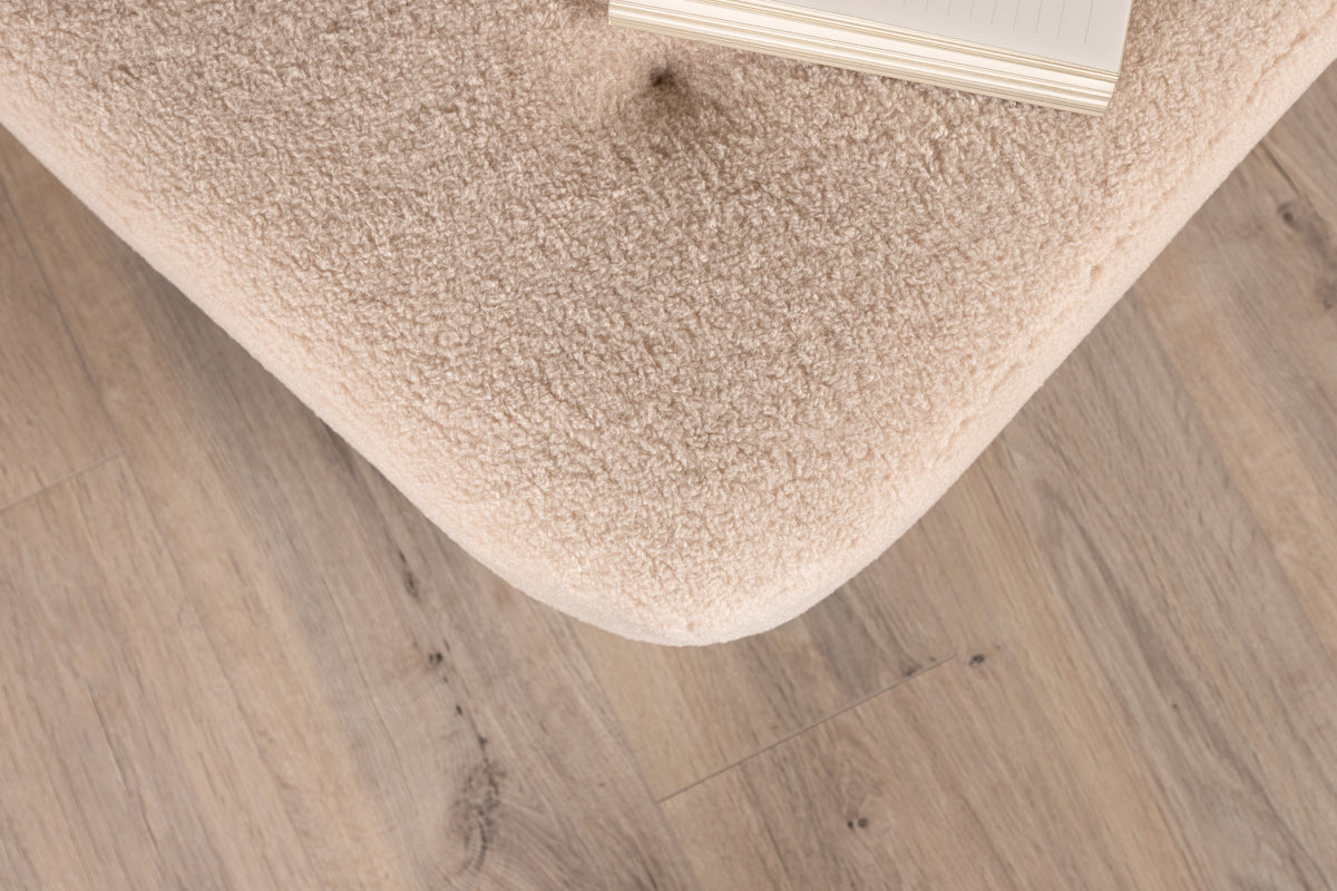 Puf 56 x 56 x 41 Hvid