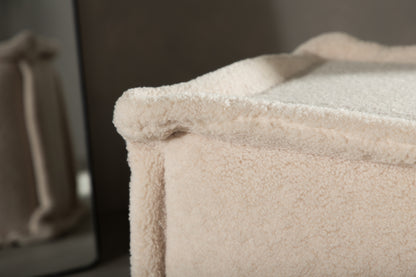 Castine Puf 40 x 38 x 40 Hvid