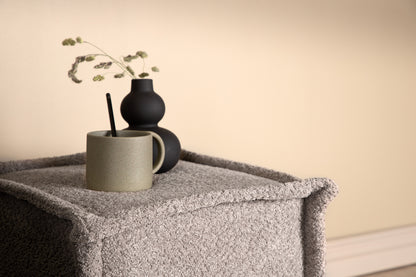 Castine Puf 40 x 38 x 40 Lysegrå