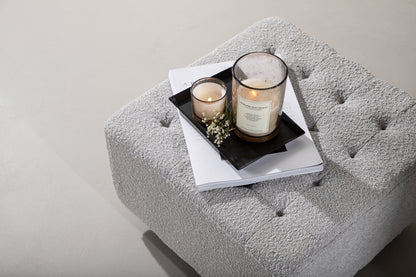 Puf 51 x 32 x 51 Lysegrå