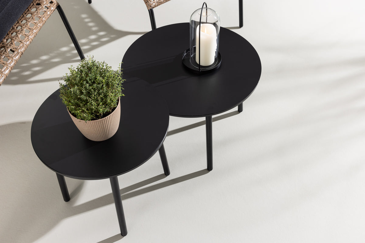 Sofagruppe Sort Natur