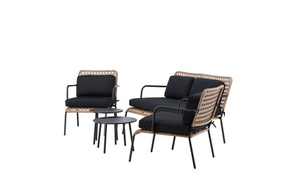 Sofagruppe Sort Natur