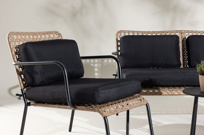 Sofagruppe Sort Natur