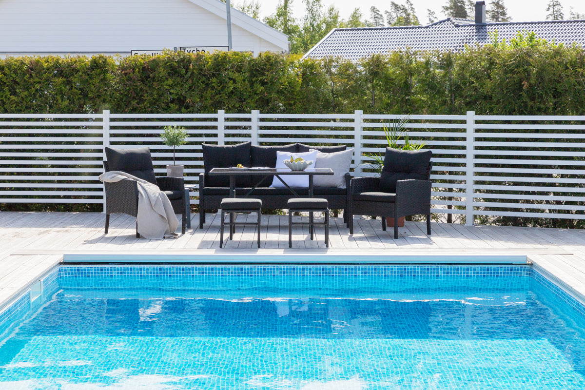 Knock Sofasæt Sort Sort