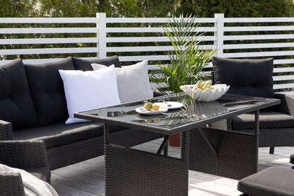 Knock Sofasæt Sort Sort