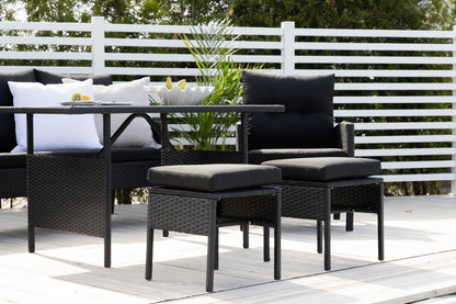 Knock Sofasæt Sort Sort