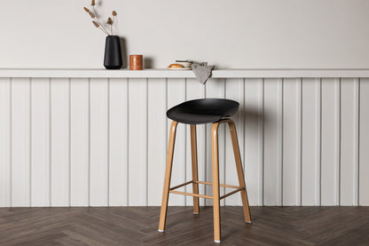 Decatur Barstol 2-pak Sort