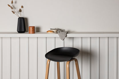 Decatur Barstol 2-pak Sort