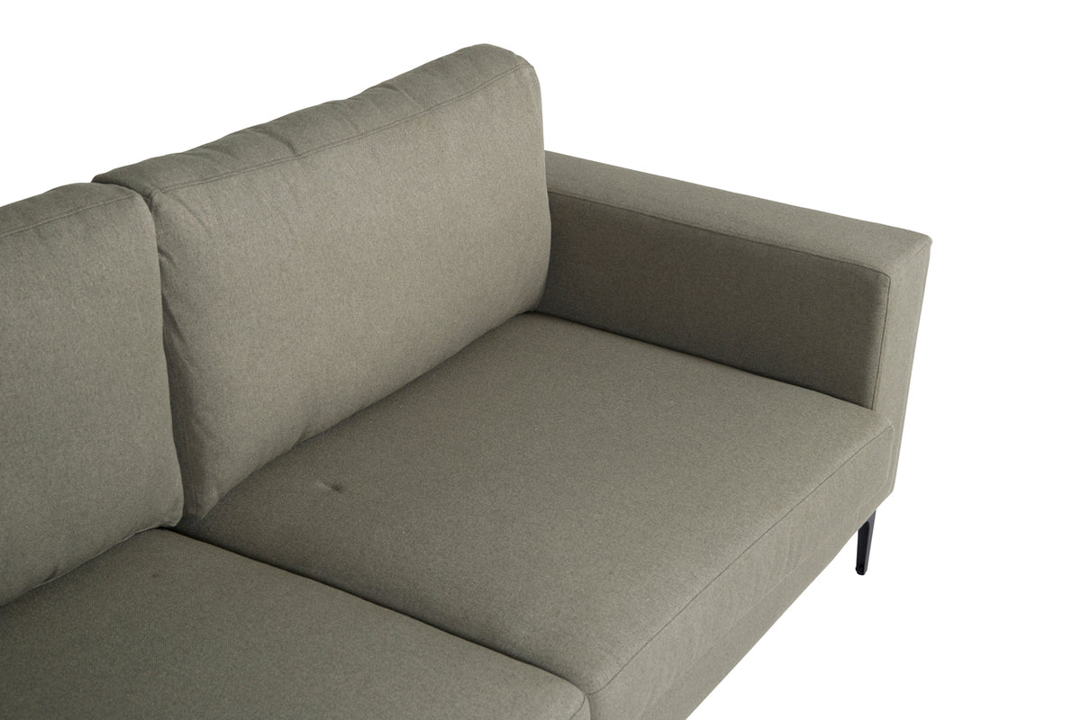 3-personers sofa, grøn