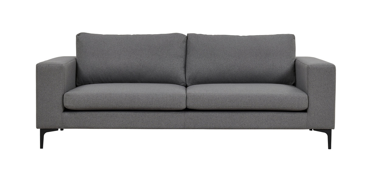 3-personers sofa grå