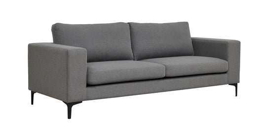 3-personers sofa grå
