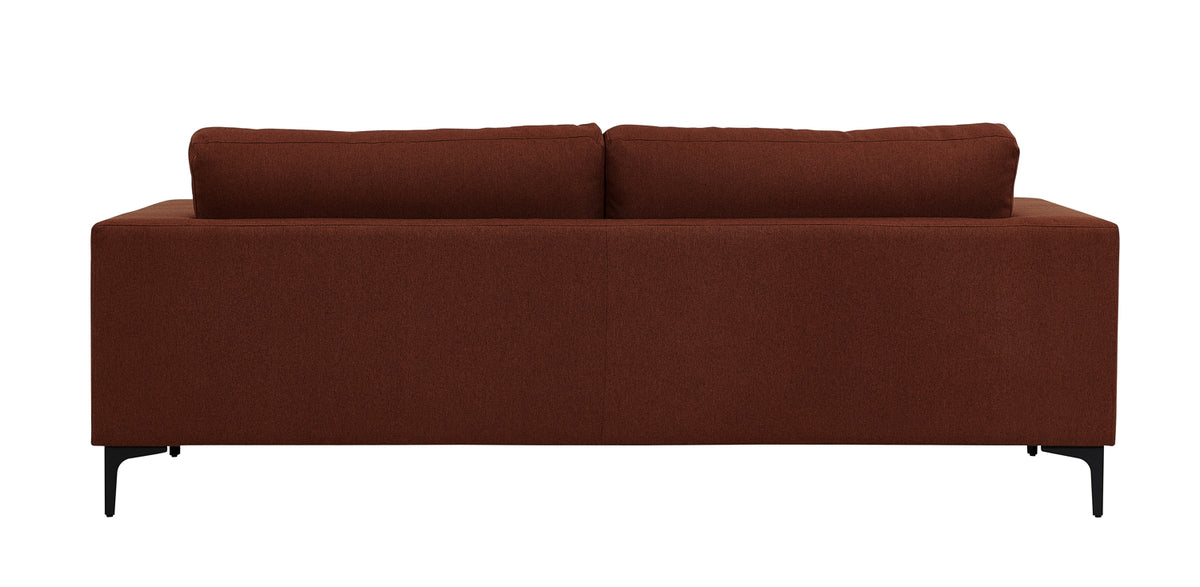 3-personers sofa, rød