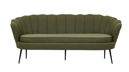 3-personers sofa, grøn
