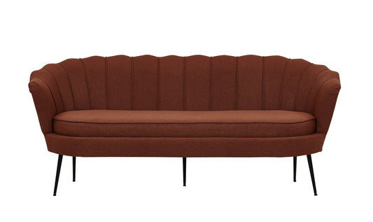 3-personers sofa, rød