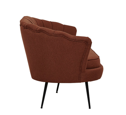 3-personers sofa, rød