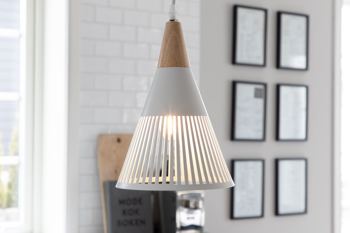 Pendel Lampe Hvid