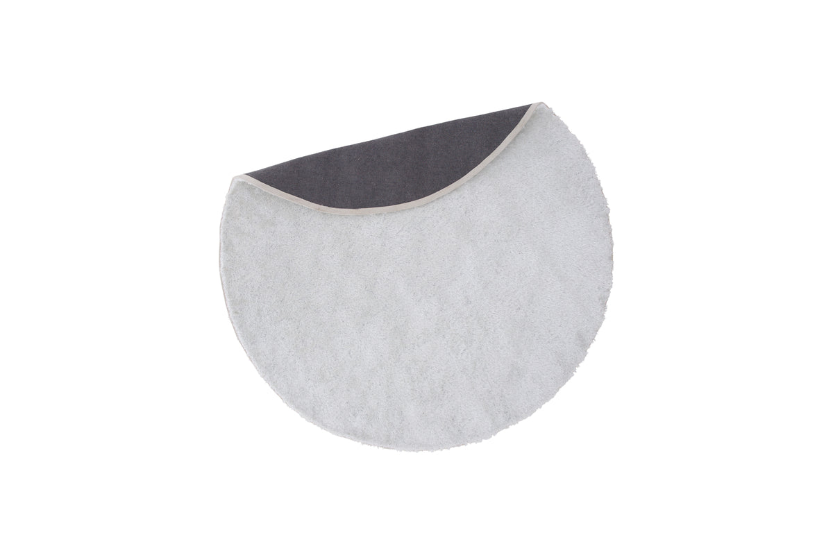 Rundt tæppe 200 Hvid