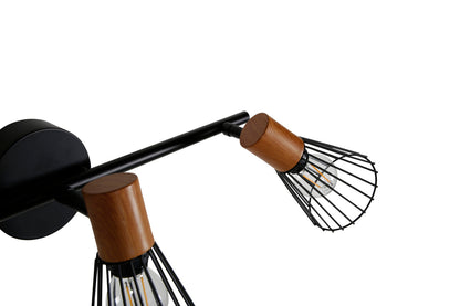 Atticus Væglamper Sort