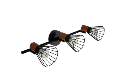 Atticus Væglamper Sort