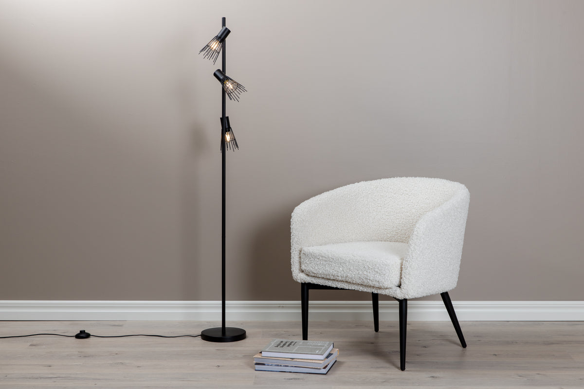 Gulvlampe Sort