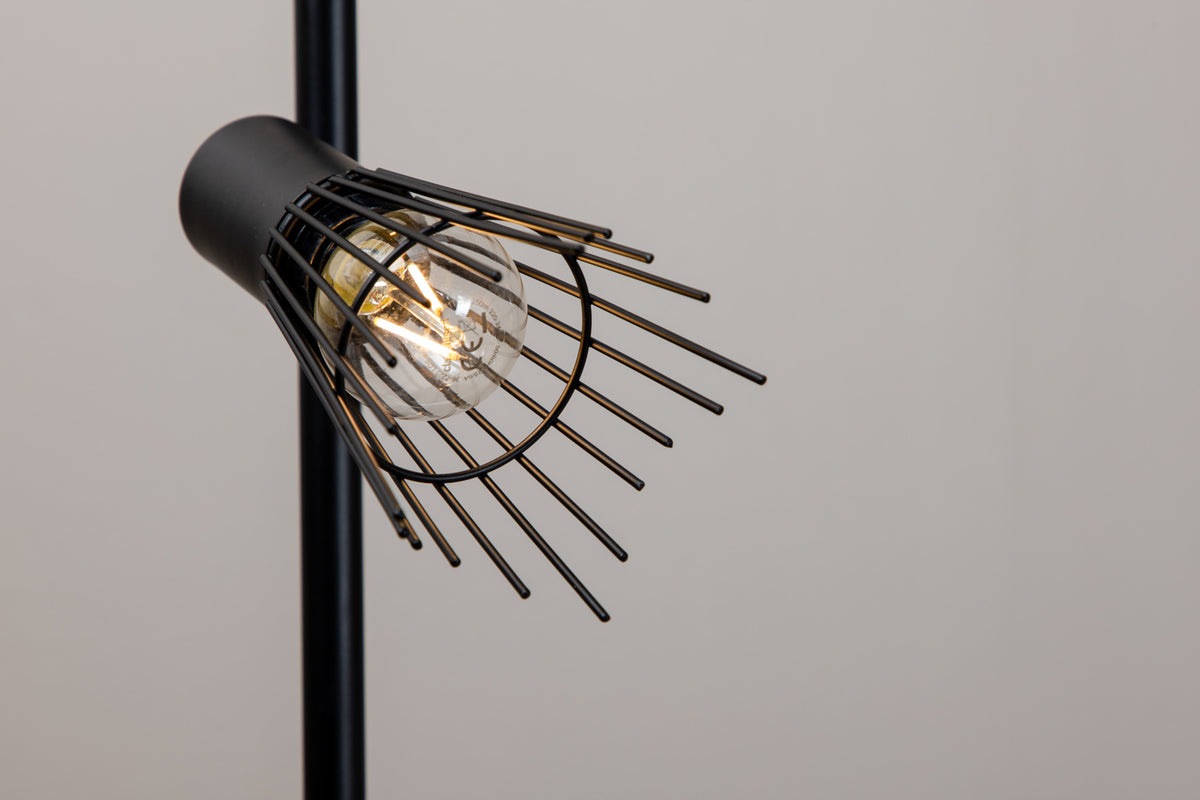 Gulvlampe Sort