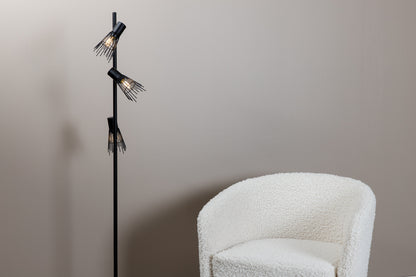 Gulvlampe Sort