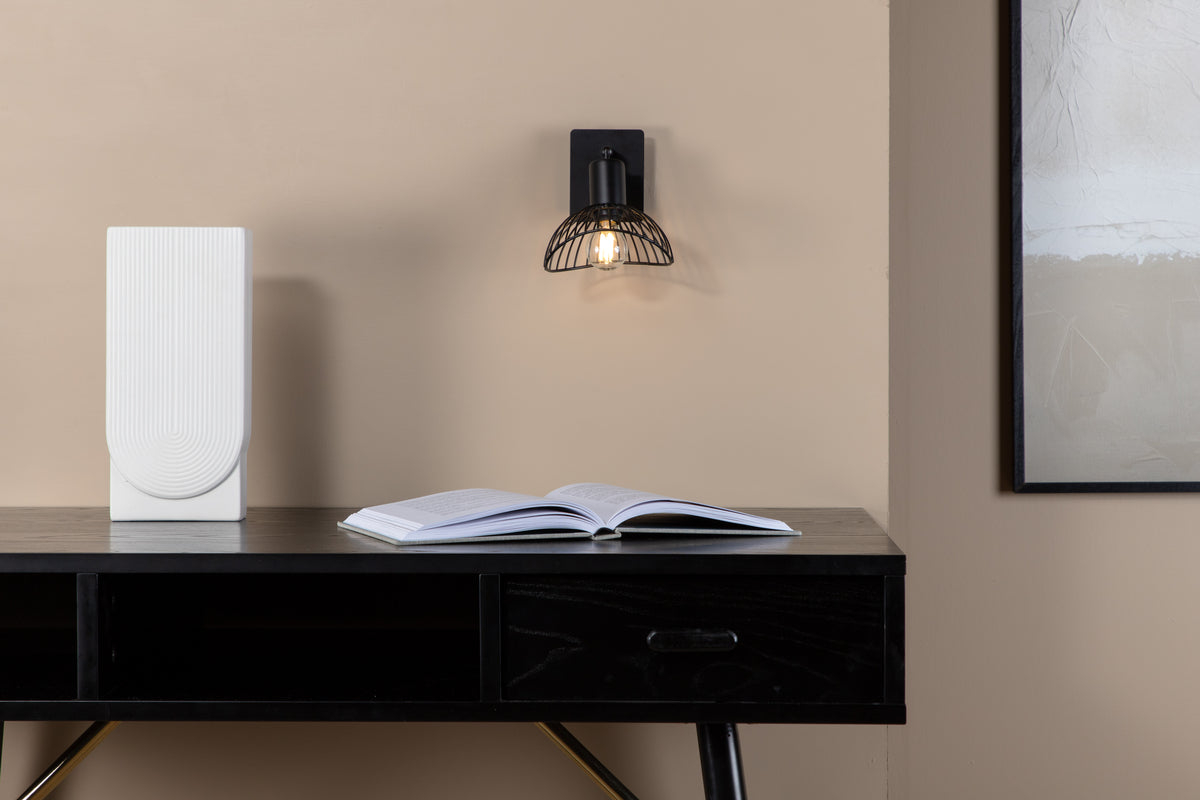 Væglampe Sort