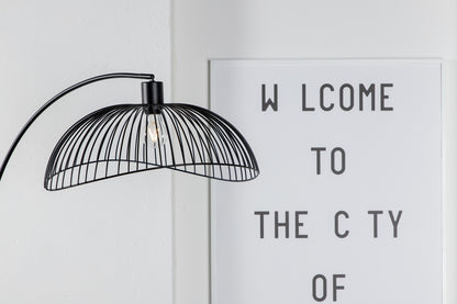 Gulvlampe Sort
