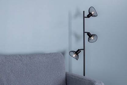 Gulvlampe Sort