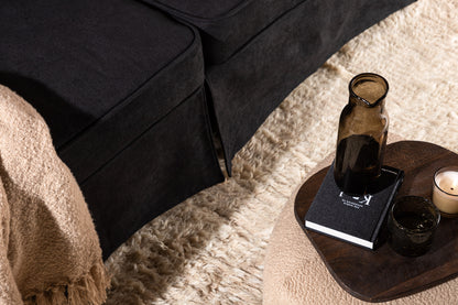 2-personers sofa, sort