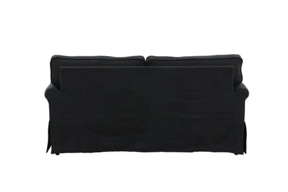 2-personers sofa, sort