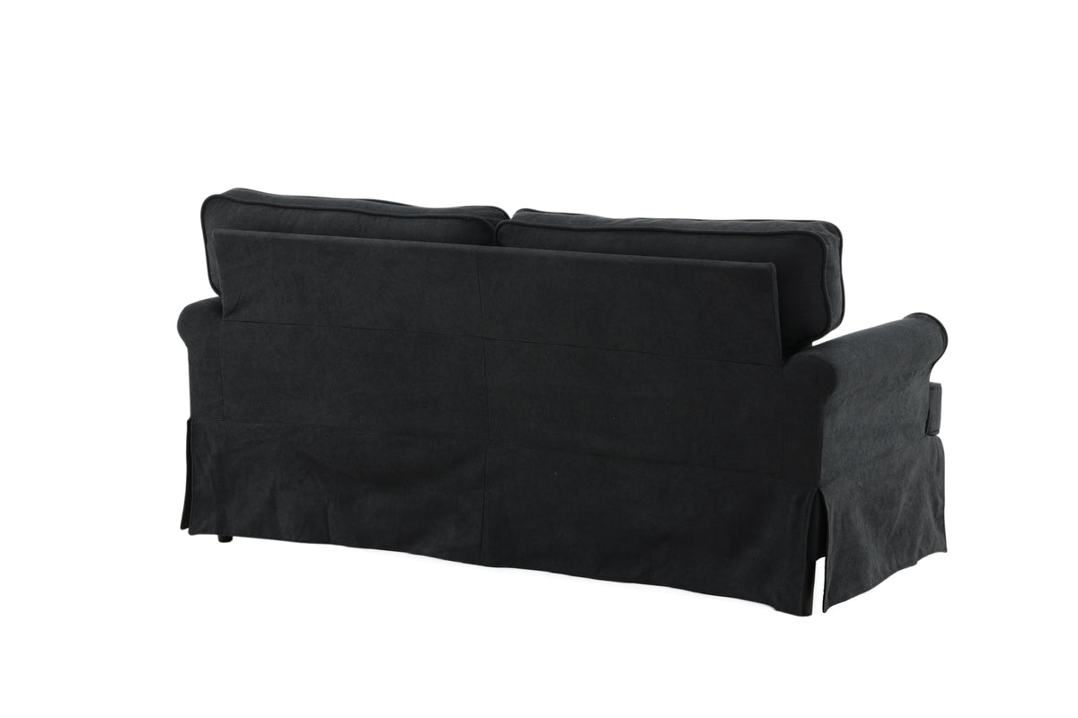 2-personers sofa, sort