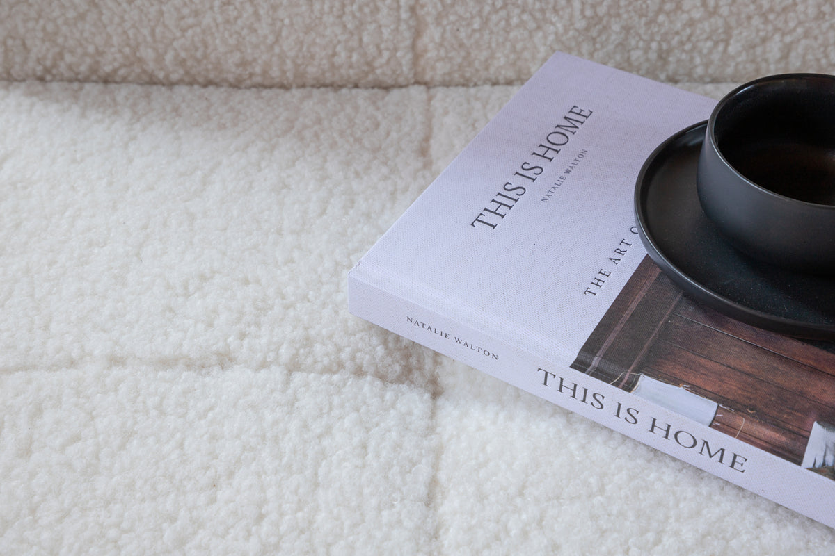 Sammenklappelig seng, hvid