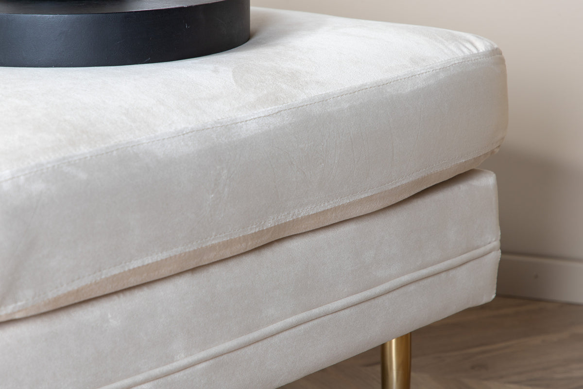 Skammel 70 x 49 x 90 Hvid