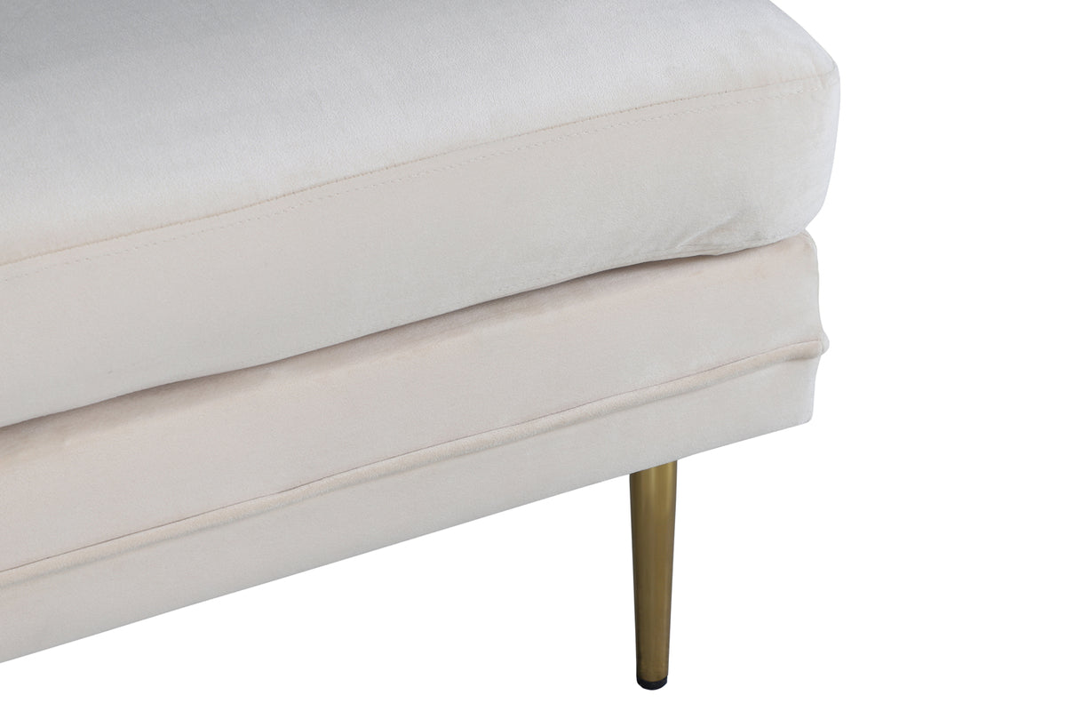 Skammel 70 x 49 x 90 Hvid