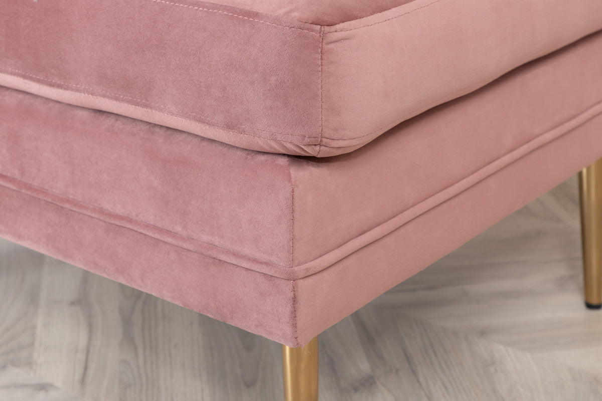 Skammel 70 x 49 x 90 Pink