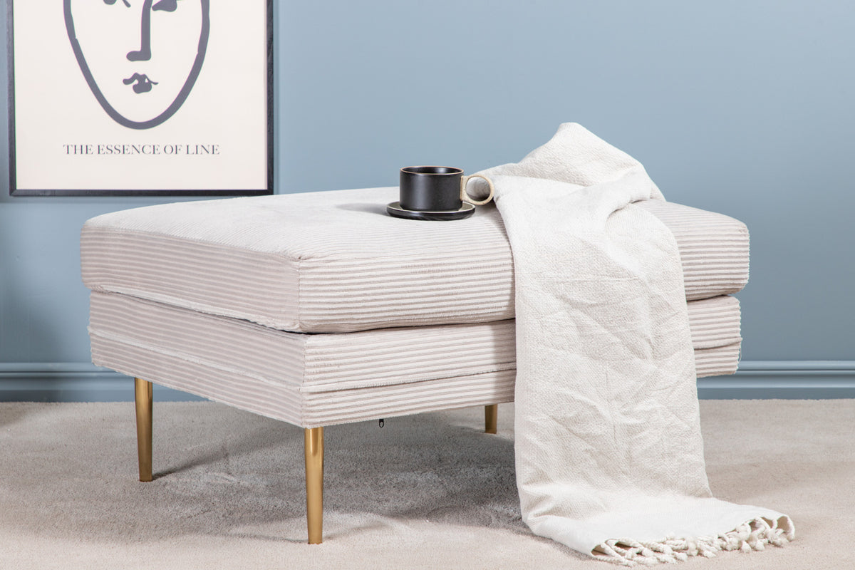 Skammel 70 x 49 x 90 Beige