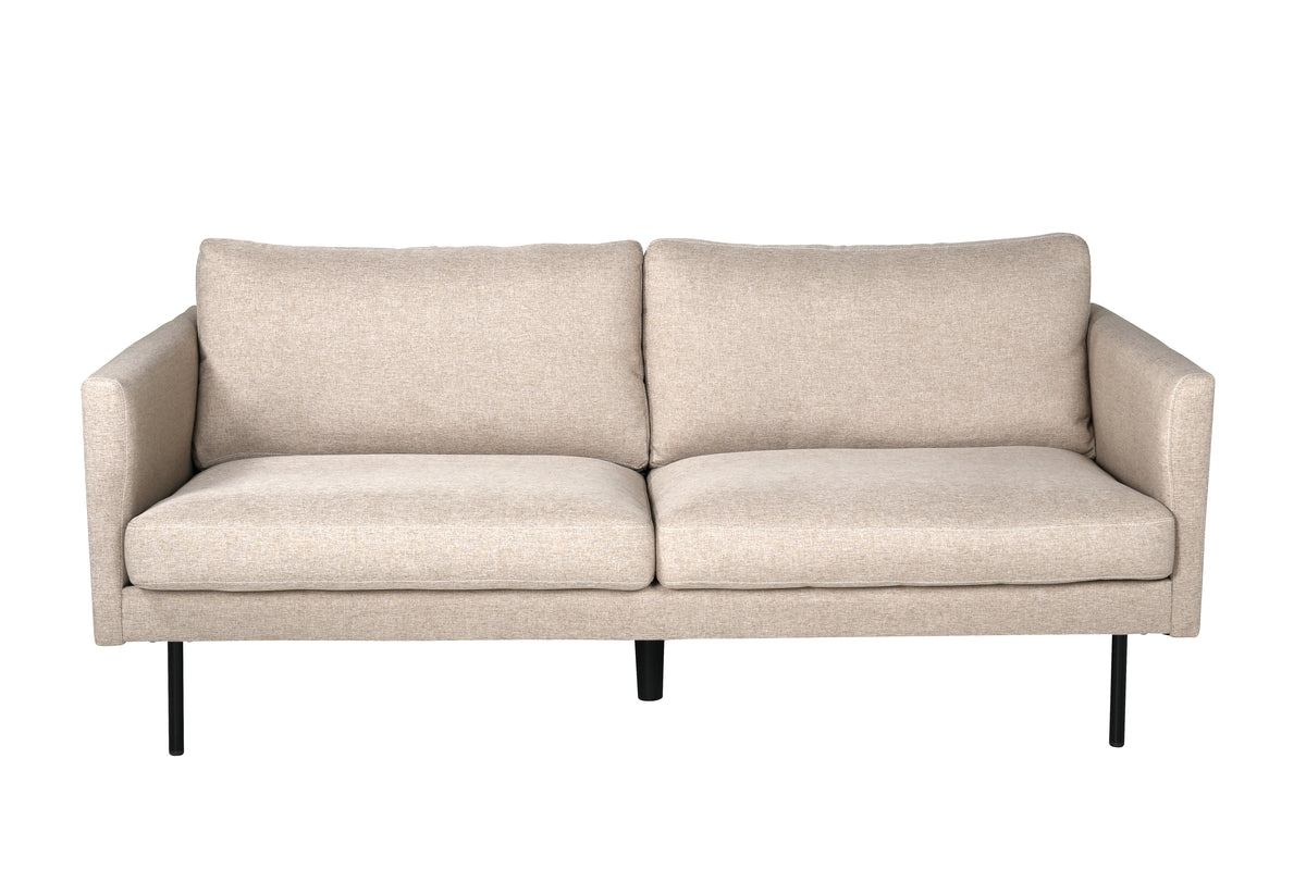 2-personers sofa, brun