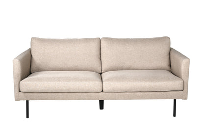 2-personers sofa, brun