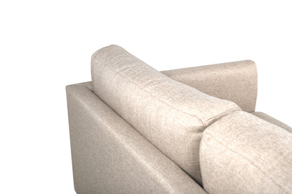 2-personers sofa, brun