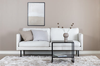 2-personers sofa, hvid